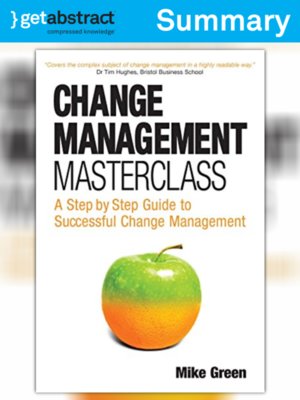 cover image of Change Management Masterclass (Summary)